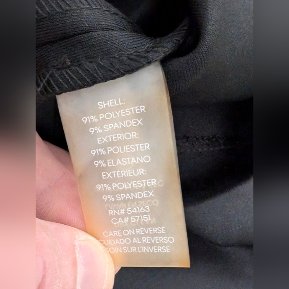 ·Calvin Klein V Neck Ruffle Sheath Dress, OP - Picture 7 of 8